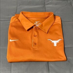 Nike Dri-Fit University of Texas Longhorn polo. XXL